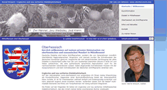 Desktop Screenshot of oberhessisch.com