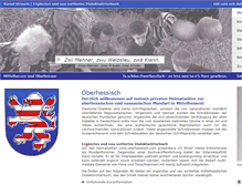 Tablet Screenshot of oberhessisch.com